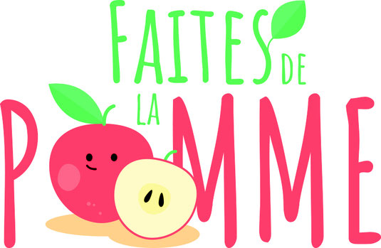 faites de la pomme à Breteil