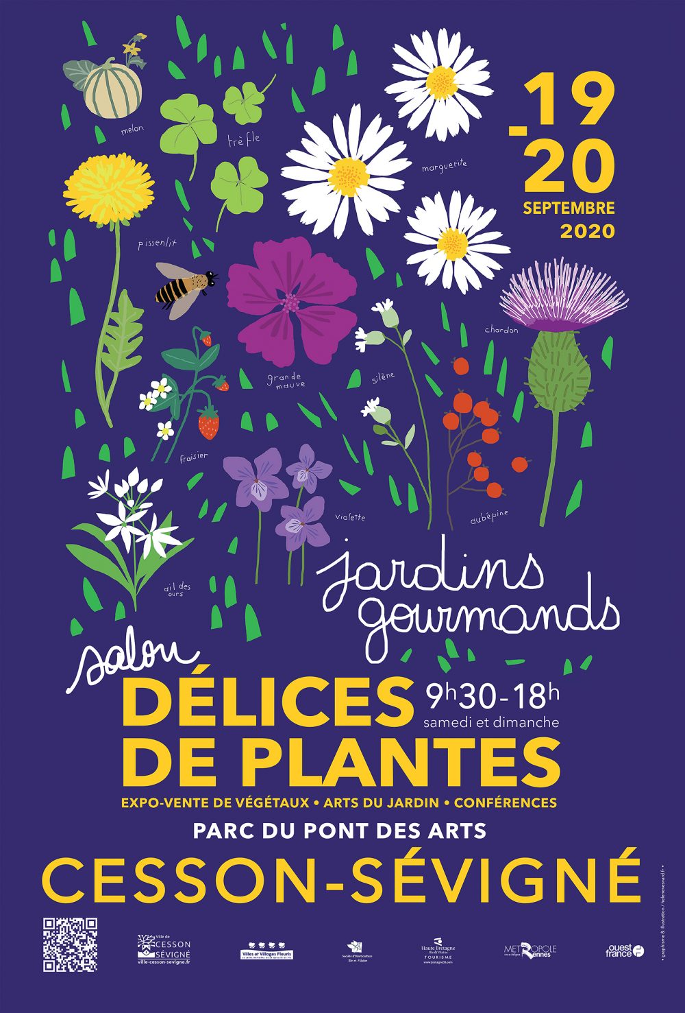 Délices de plantes 2020, Jardins gourmands